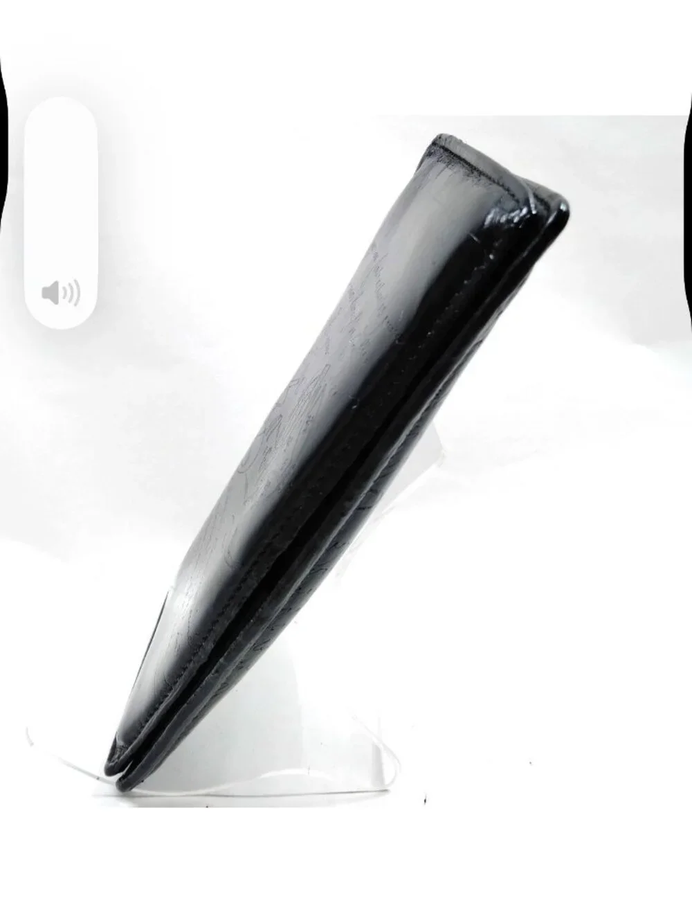 $1795 Authentic BERLUTI Paris Unisex Black Leather Scritto Bifold Long Wallet